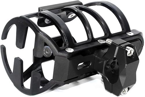 Miniatura 2 de Para F 650 GS para BMW para F650GS para F650 GS Moto CNC aleación de aluminio bebida botella de agua bebida taza titular (color  rojo)