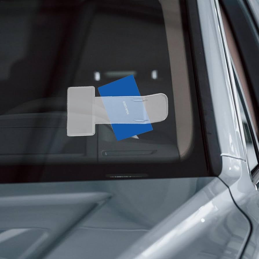 Amazon | 駐車券ホルダー、駐車許可証券ホルダークリップ、駐車許可証