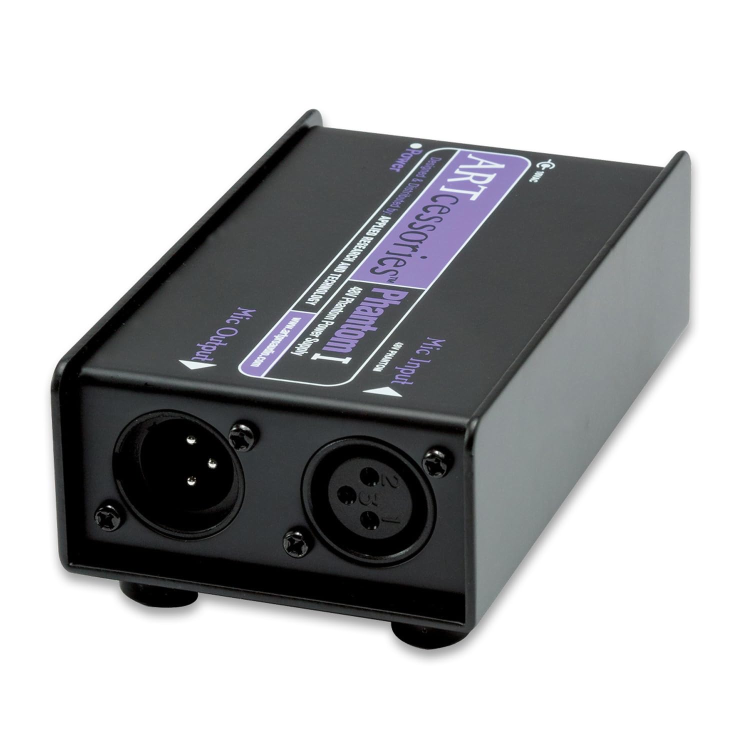 ART Phantomspeisung Phantom I 1-Kanal 48V + keepdrum XLR-Mikrofon-Kabel