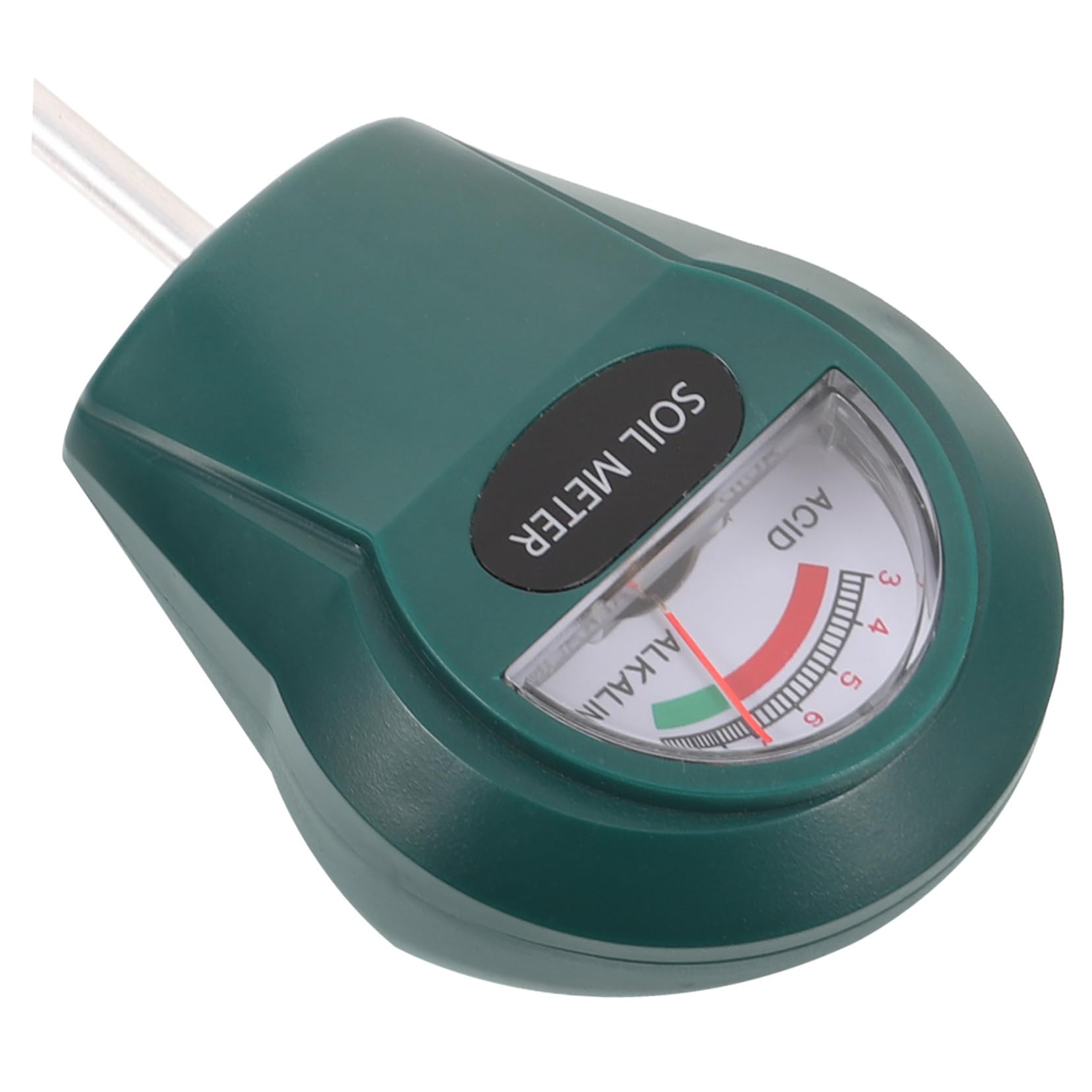 Happyyami 5 Piezas detector de suelo medidor de suelo medidor de humedad del suelo Probador de pH para cultivos Instrumento de detección de pH para agricultores probador de suelo Metal