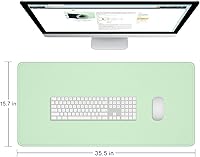 Vista 61 de Dapesuom Alfombrilla grande para mouse, alfombrilla de mouse para juegos extendida con bordes cosidos, alfombrillas de escritorio de tamaño completo