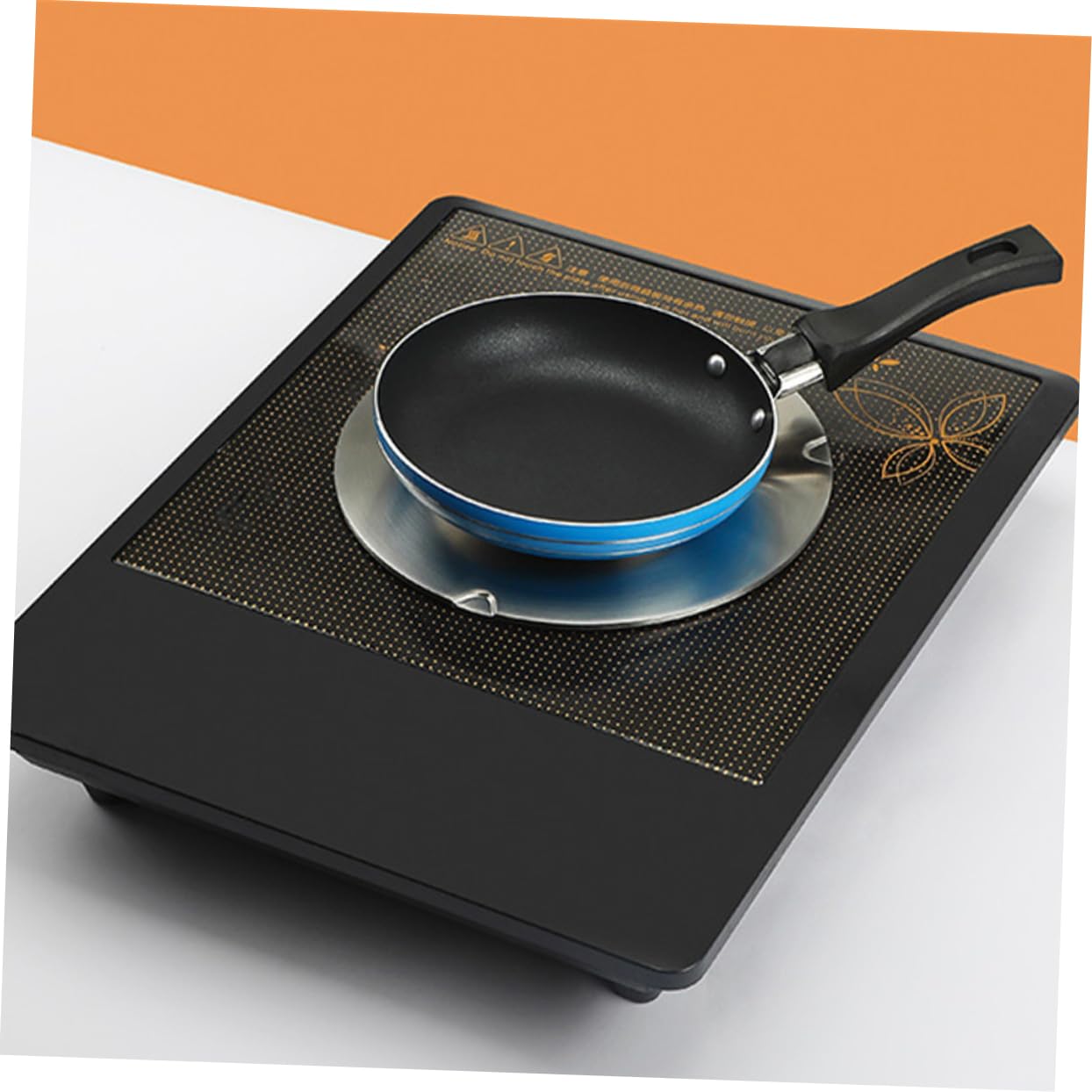 CONGARTENO Induction Cooktop Adapter Plate Heat Diffuser for Gas Stove Thermal Conductive Plate Easy to Clean Sturdy Material