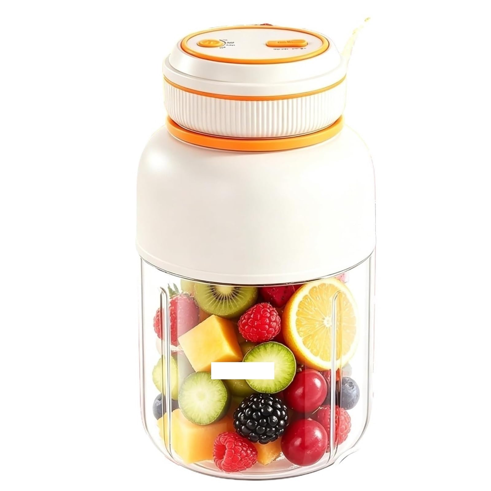 Presse-agrumes sans fil rechargeable USB avec couvercle étanche 800ml