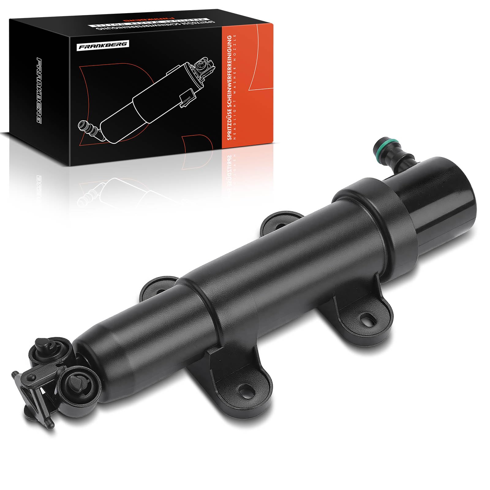 Frankberg Scheinwerferreinigung Waschwasserdüsen Vorne L+R Kompatibel mit Superb II Kombi 3T5 3T4 I 3U4 Replace# V10080389