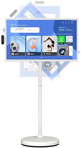 ApoloSign Monitor portátil Standbyme de 24 pulgadas con pantalla táctil LG Incell, sistema operativo Android (compatible con Google Store), batería