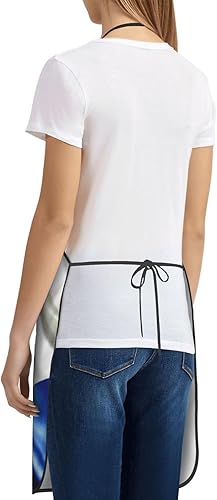 Miniatura 4 de Delantal de bandera corrugada combinada de Honduras estadounidense para hombresmujeres, ajustable, gran volumen, estampado, divertido delantal