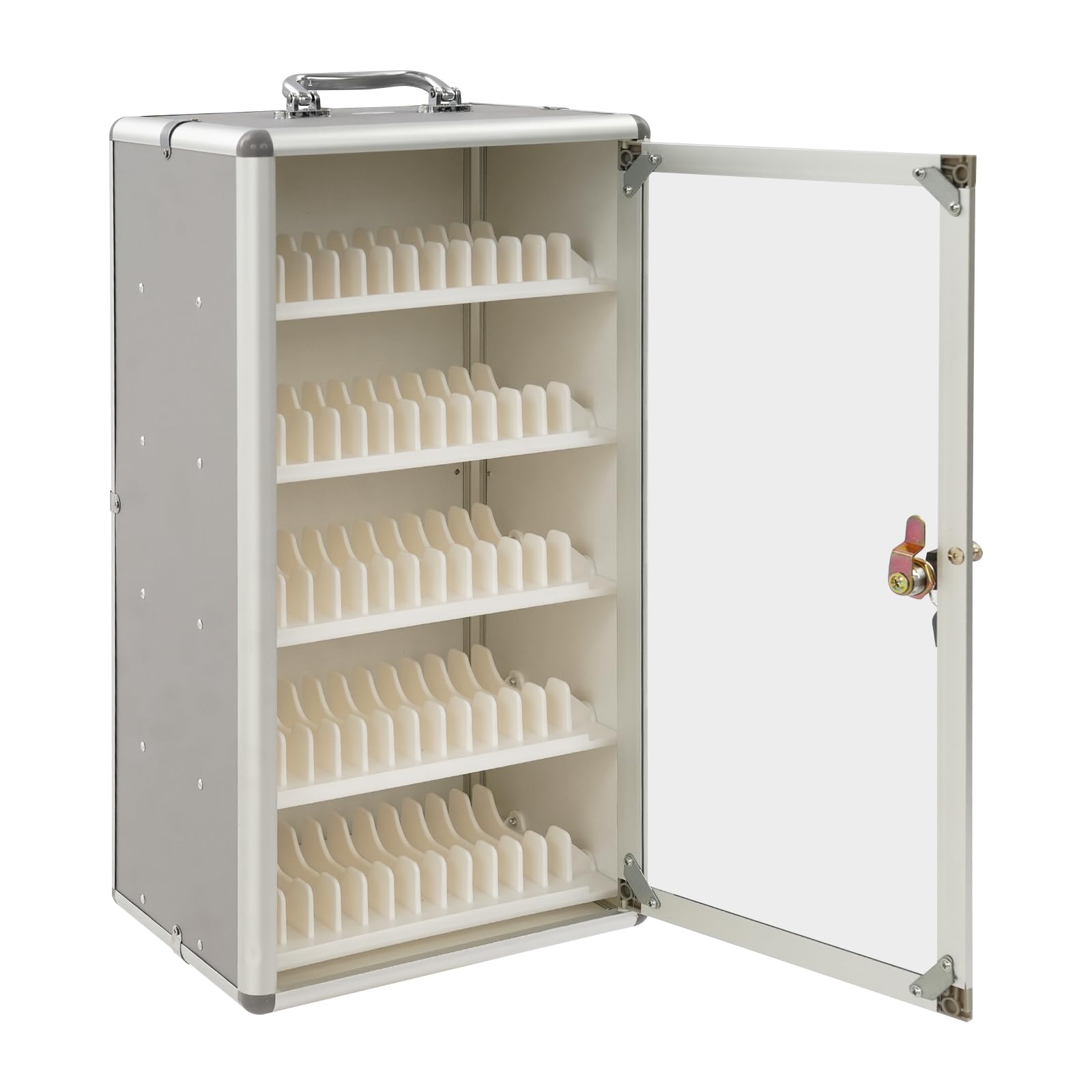 Caja fuerte de aluminio para teléfonos ideal para aulas y concentración en exámenes