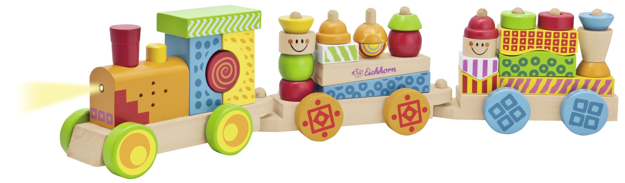 Eichhorn Color - Wooden Small Train