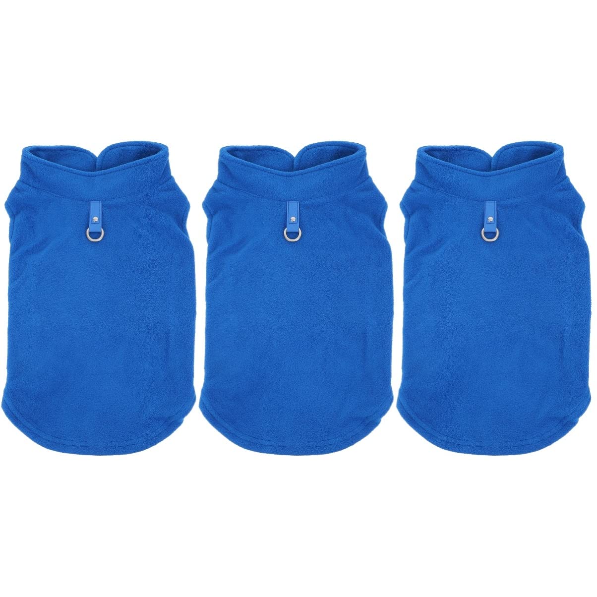 POPETPOP 3 Pz Gilet per Animali Domestici Cappotti Invernali per Cuccioli Abbigliamento per Cuccioli Costume da Cane da Vacanza Felpe per Cani Pile Portare a Spasso Il Cane Gattino