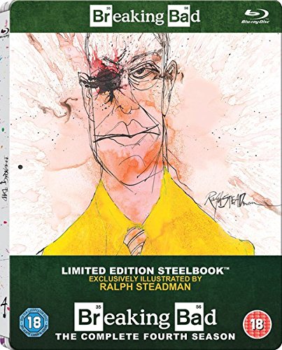 Breaking Bad: Season 4 - Zavvi Steelbook (Includes UltraViolet Copy) Blu-ray - Regions A and B