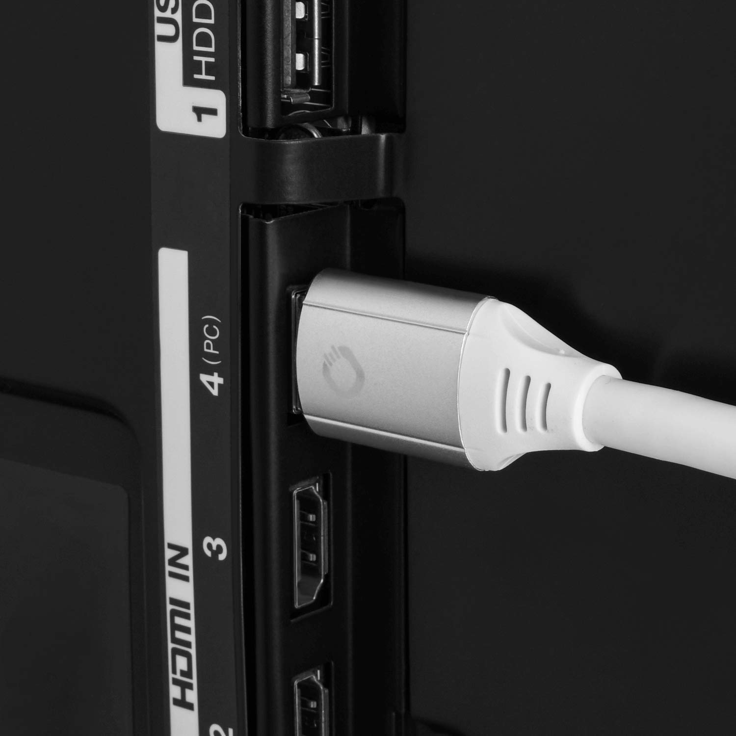 Oehlbach Black Magic MKII - Cavo HDMI 8K Ultra High Speed - 8K FUHD 60Hz 4320p / 4K 120Hz 2160p - 48Gbit/s (21:9 Cinema, 3D, Dolby Vision, Dynamic HDR 10+, VRR, eARC, UHD2) - 5 metri bianco