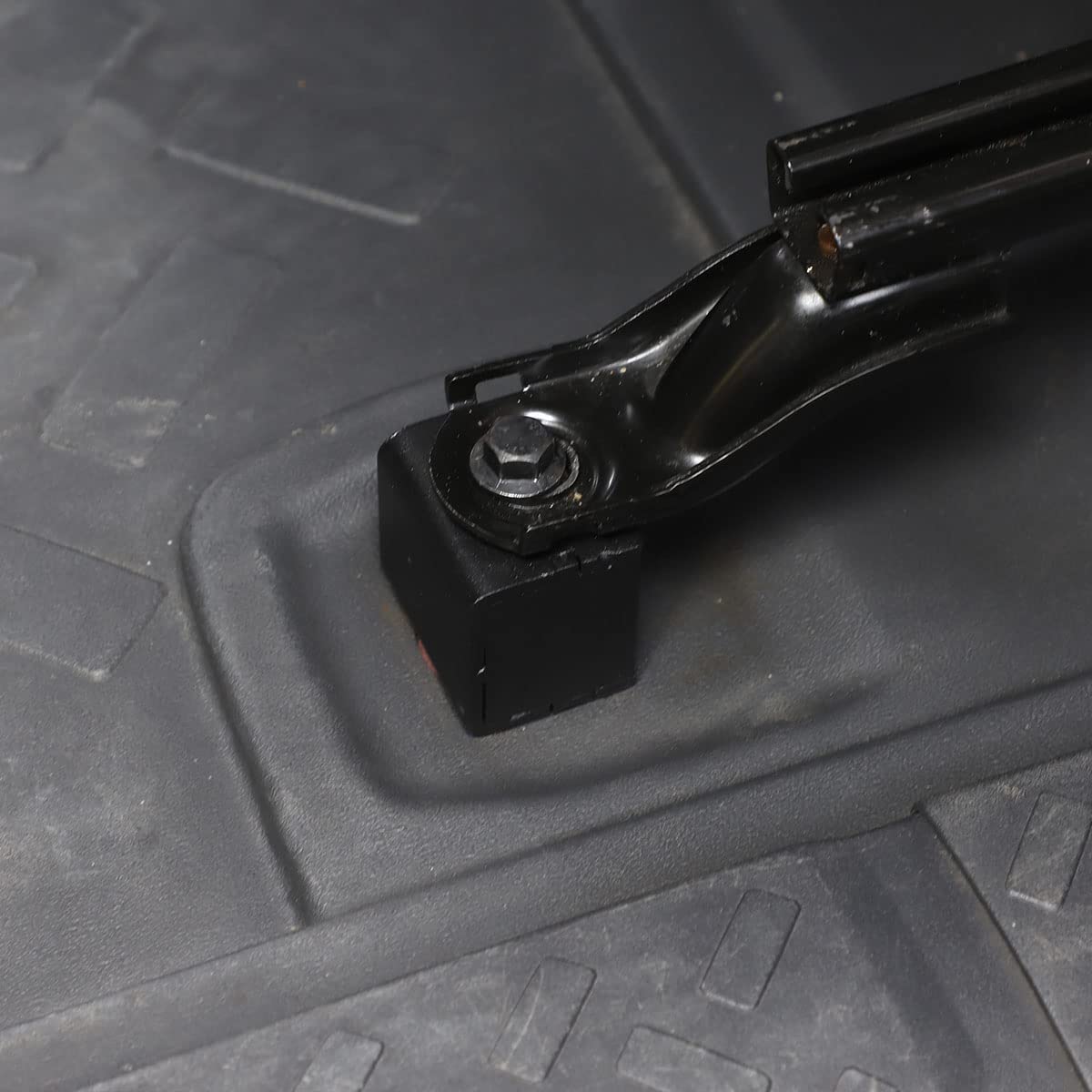 Czarny wspornik podwyższający stopę ze stopu aluminium do samochodu Toyota FJ Cruiser 2007-2021, części samochodowe, akcesoria do wnętrza