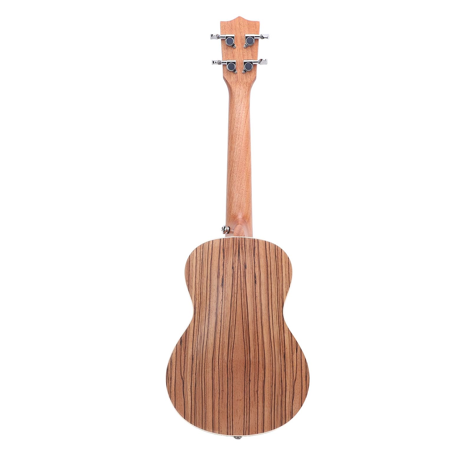 Dioche Ukulele Ukulele Hawaiano Tenore 26 Pollici 4 Corde in Legno Zebrato Hawaiano con Accordatore, Borsa, Tracolla e Accessori - Perfetto per Tutte le età