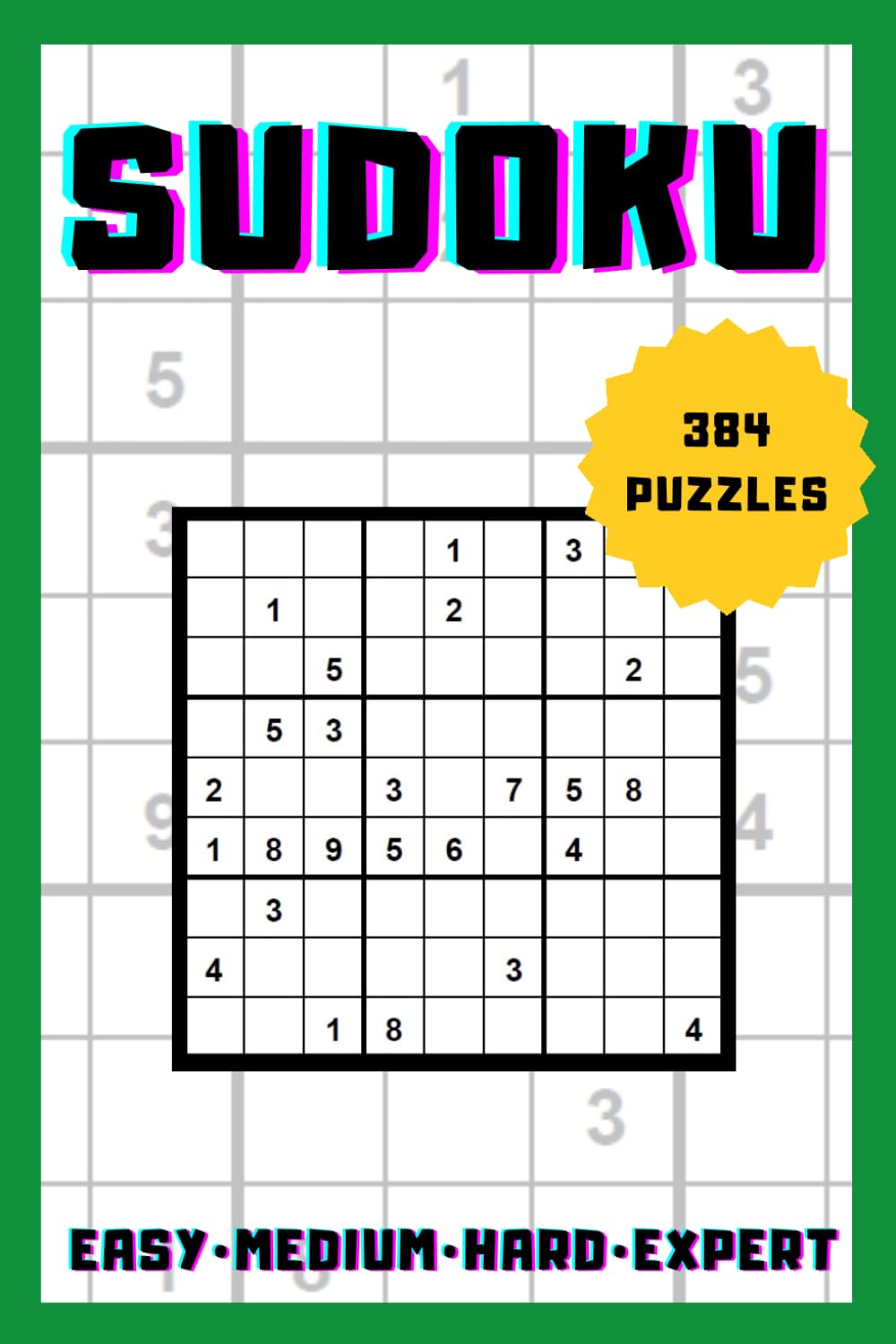 Sudoku - 384 original sudoku puzzles with answers