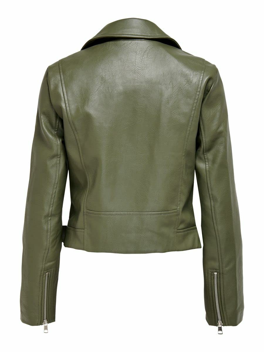 ONLY Onlvera Faux Leather Biker Cc Otw veste Femme (lot de 1)
