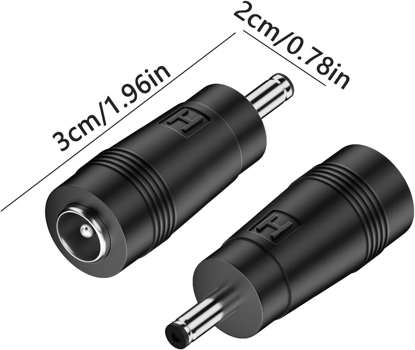 Amazon.co.jp: DC ジャック プラグ コネクタ アダプター, DC 電源