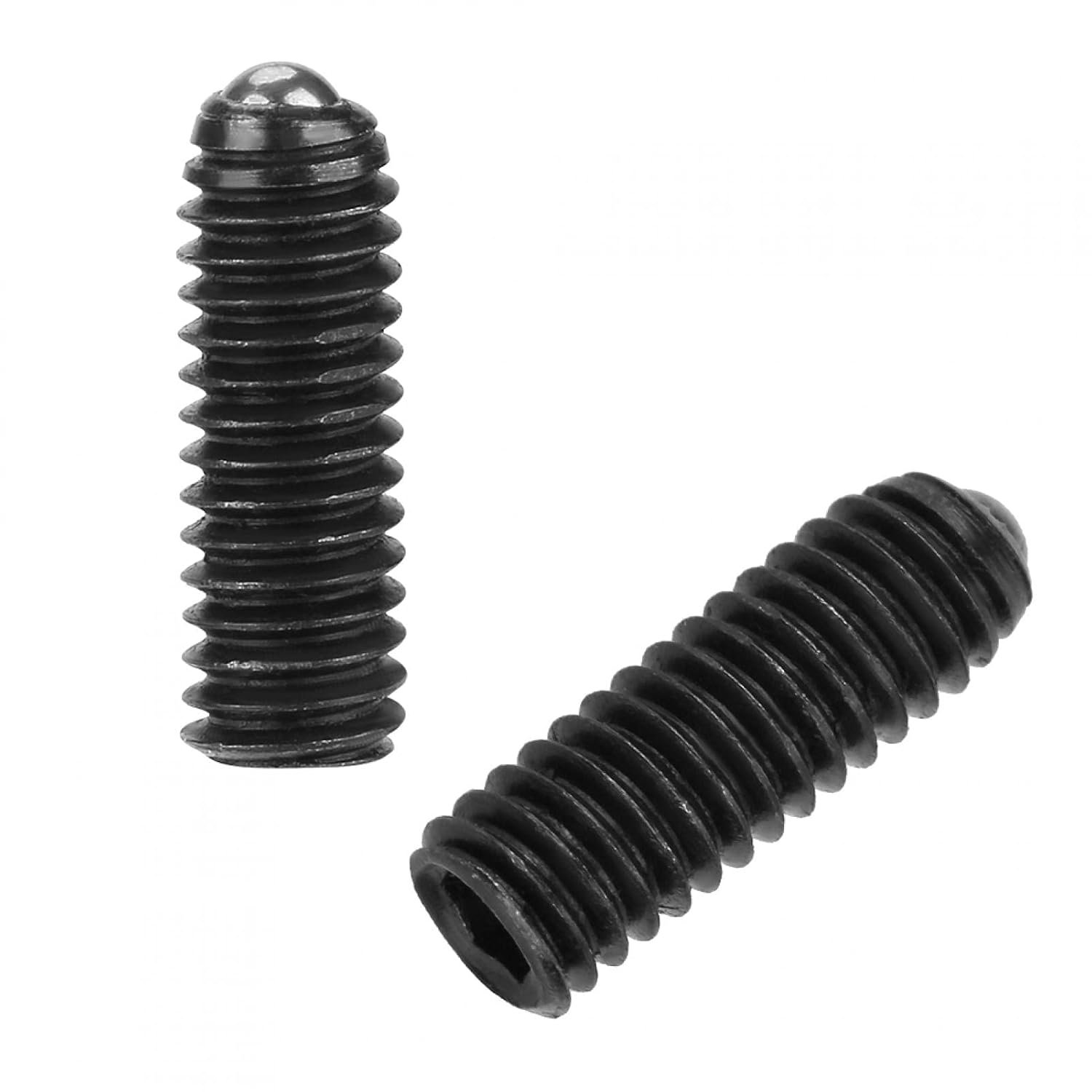 Ball Plunger, Carbon Steel 10PCS Hex Socket Ball Spring Plungers Set