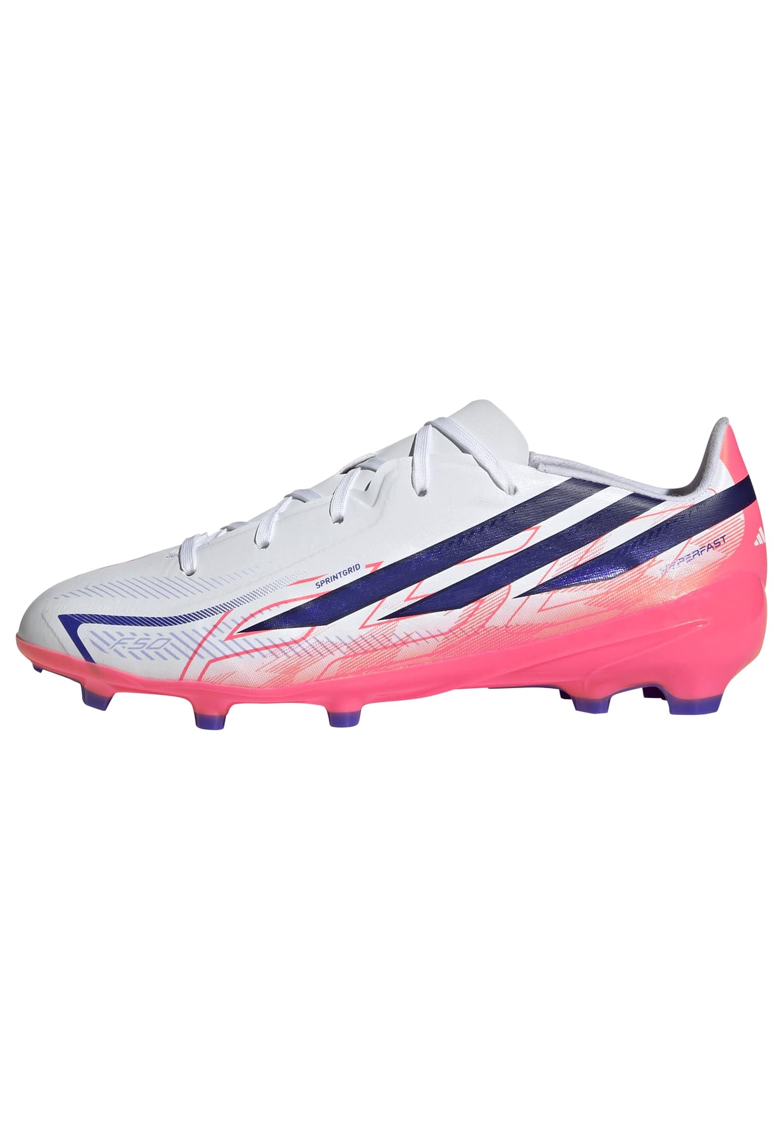 adidas Unisex Kids' Bota de fútbol F50 Hyperfast League césped Natural seco