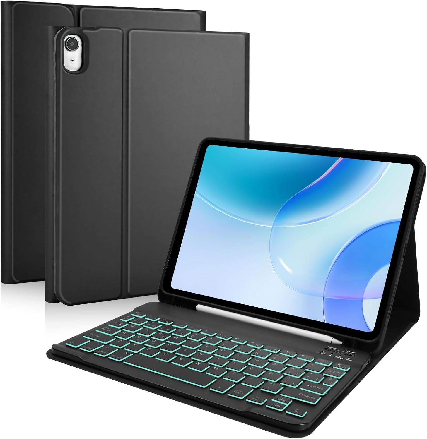 MMK iPad 10th Generation Case with Keyboard, iPad Air 5th