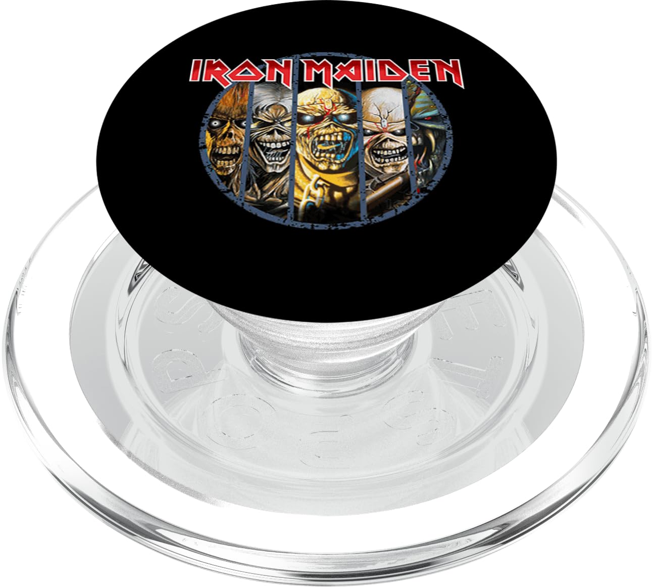 Amazon.com: Iron Maiden Eddie Evolution PopSockets PopGrip for