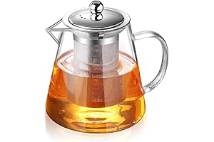 Glass Teapot with Infuser for Loose Leaf Tea: The Ultimate Brewing Experience