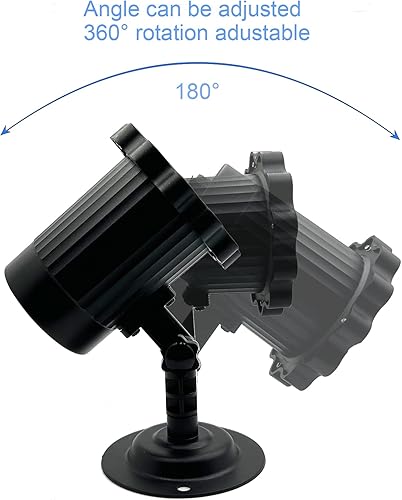 Miniatura 4 de Proyector de copos de nieve de Navidad para exteriores, proyección de nieve LED, luz LED impermeable decorativa para Navidad y Halloween, fiestas,