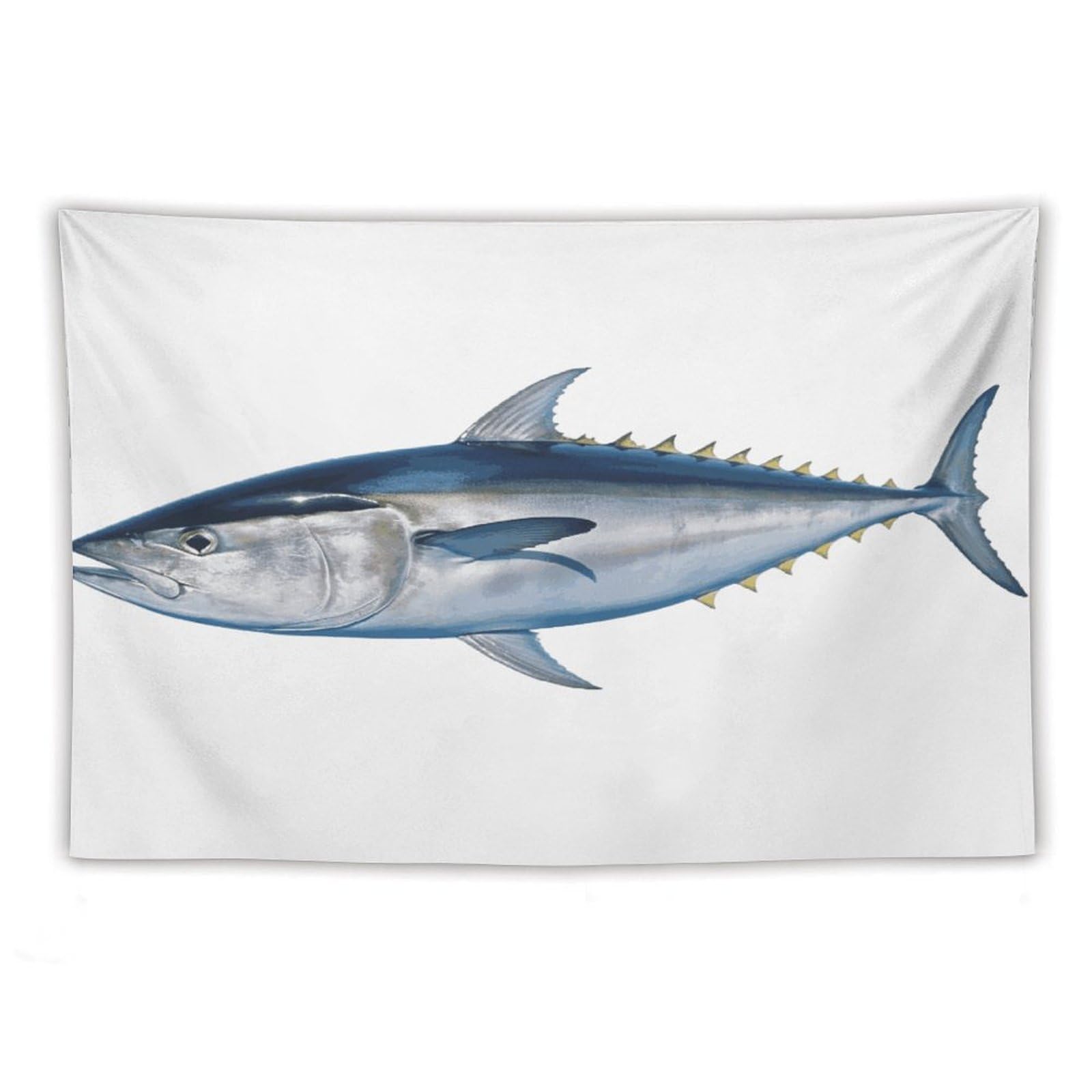 LDGSUPH Tuna Thunnus Tapestry Wall Hanging Decor Anti-fading Aesthetic Wall Tapestries Fashion Wall Blanket Decor Modern Wall Art Tapestry for Bedroom Home Decor 40"x60"