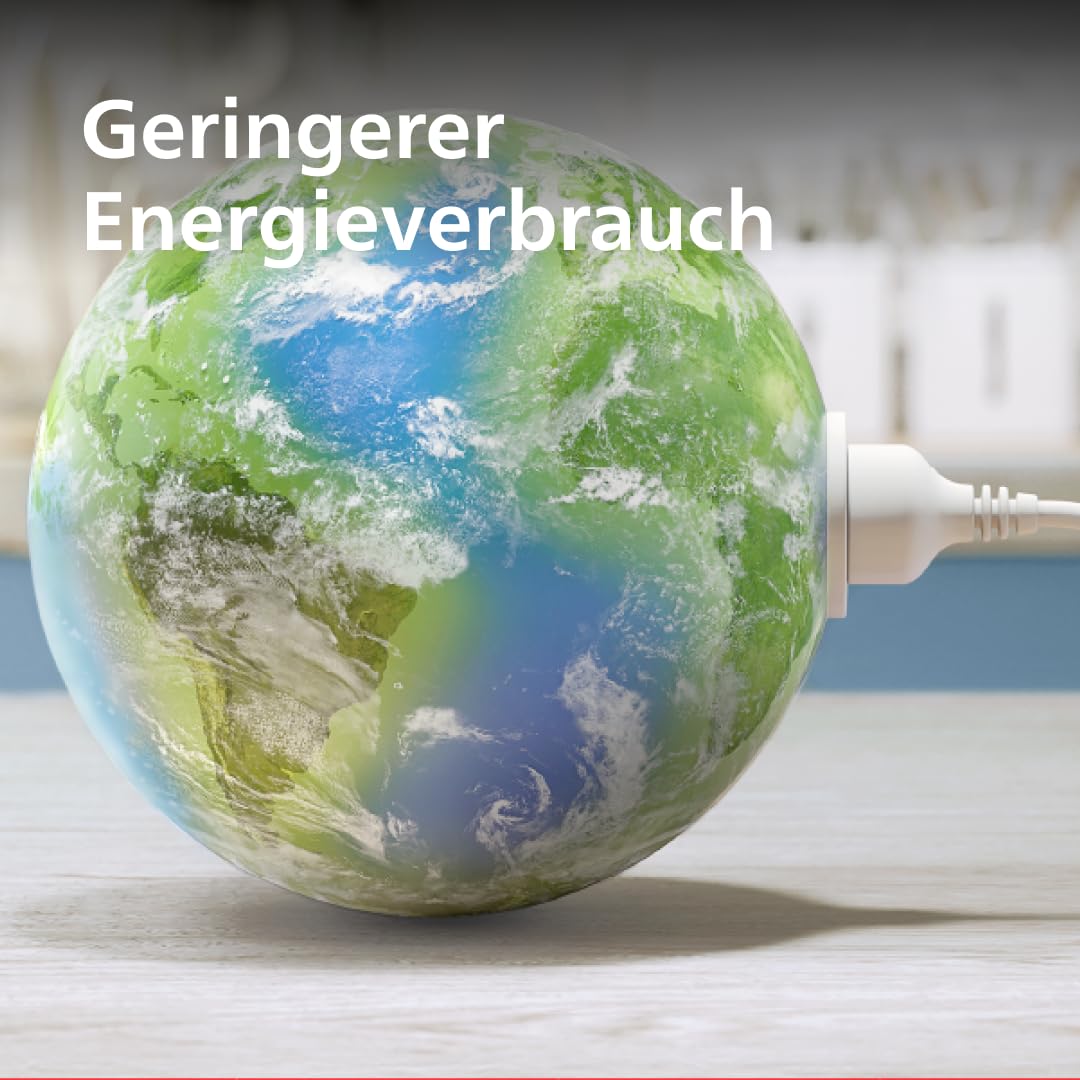 PHILIPS Senseo Original Plus Kaffeepadsmaschine CSA210/35 Kaffeestärkeauswahl Coffee Boost Recycling-Kunststoff Sanftes Rot