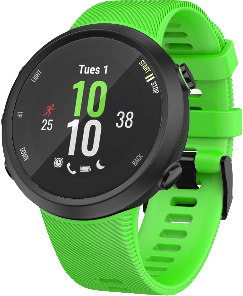 Accessorio Garmin Forerunner 45 Silicone Shieranlee Compatible With Garmin Forerunner 45 Cinturino Silicone Sport Cinturino Di Ricambio In Silicone Per Garmin Forerunner 45 GPS Smartwatch Bracciale Fitness Tracker Compatibile