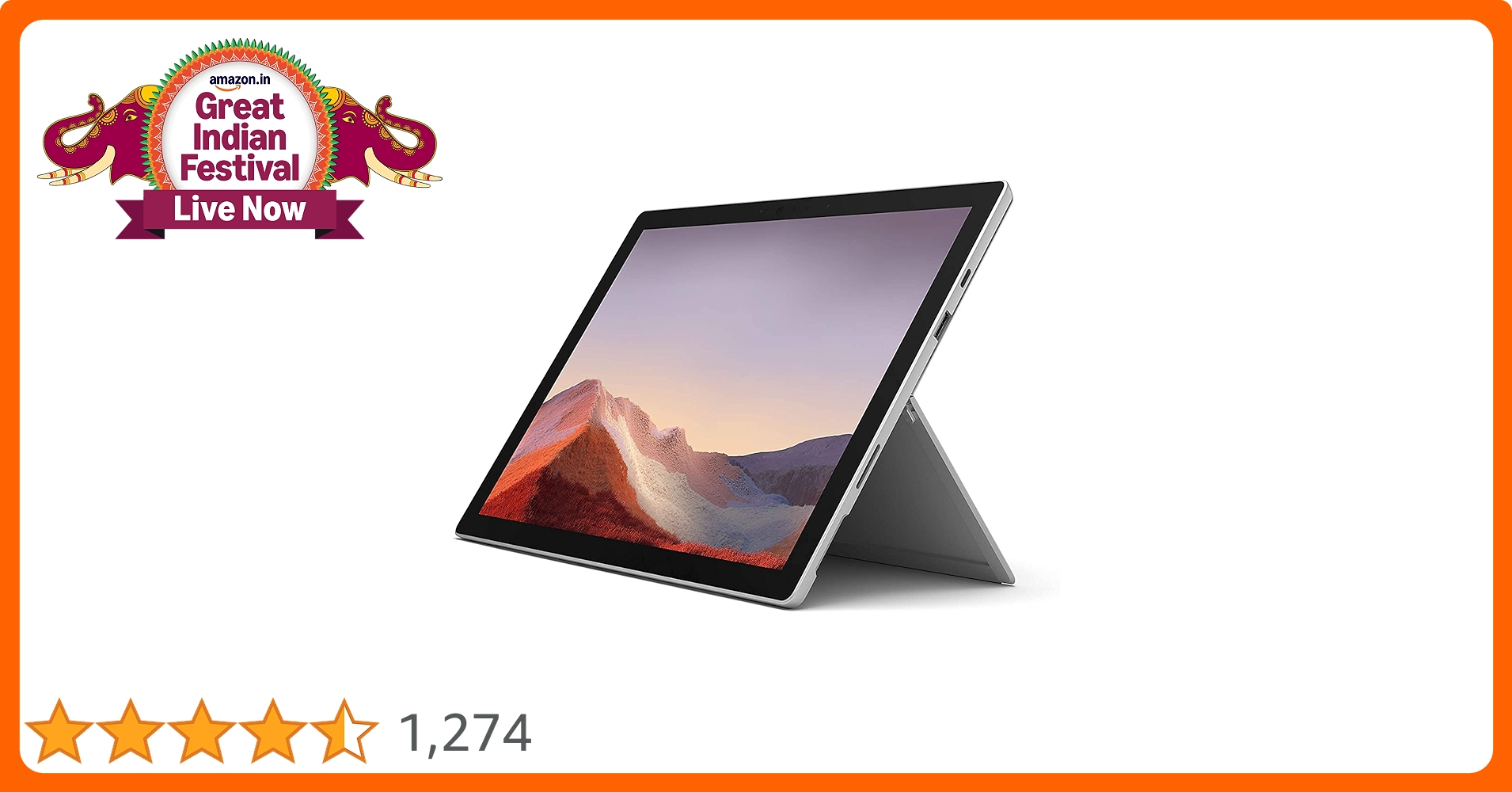 Microsoft Surface Pro 7 Intel Core i5 12.3 inches