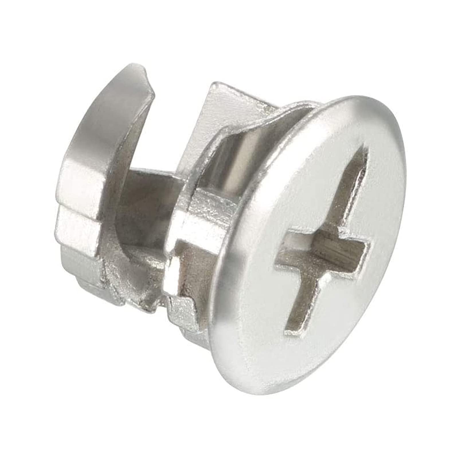 Double Head Cam Locks 10 Sets Double Head Cam Lock Fasteners - Wardrobe Furniture  Connector Screws Iron Silver Furniture Joining Fittings, image size:1601x1601