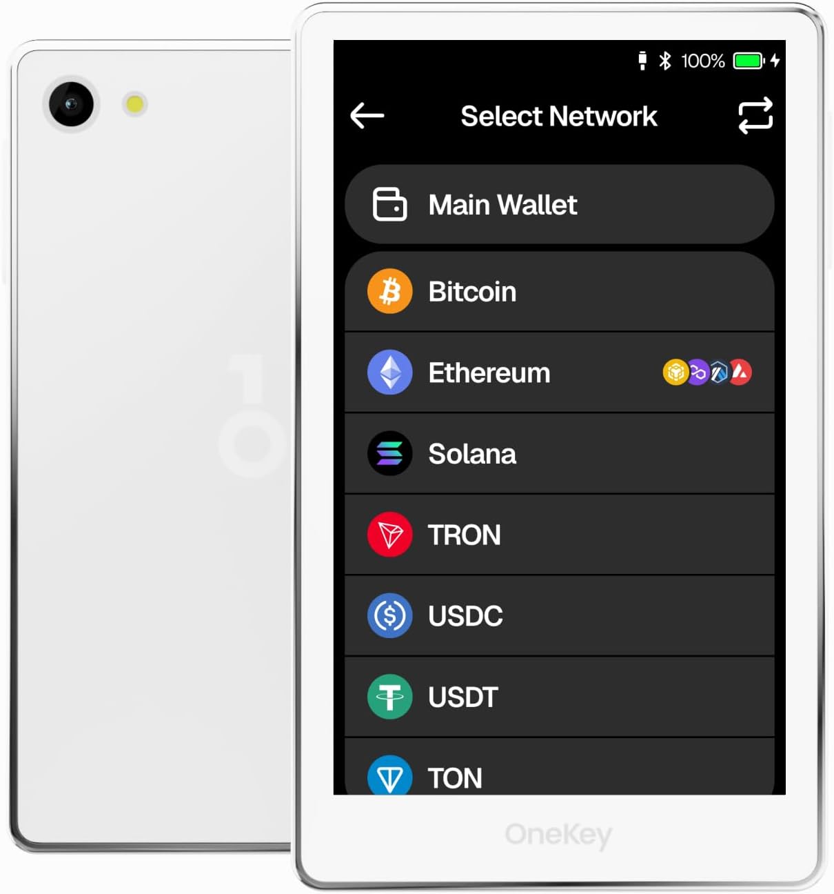 Hardware Wallet OneKey Mini - 100% Open Source Cryptocurrency Secure Crypto Wallet, Trusted Cold Storage, 1000+ Coins, Bitcoin, Ethereum & NFT, Securely Buy, Manage and Grow Your Digital Assets