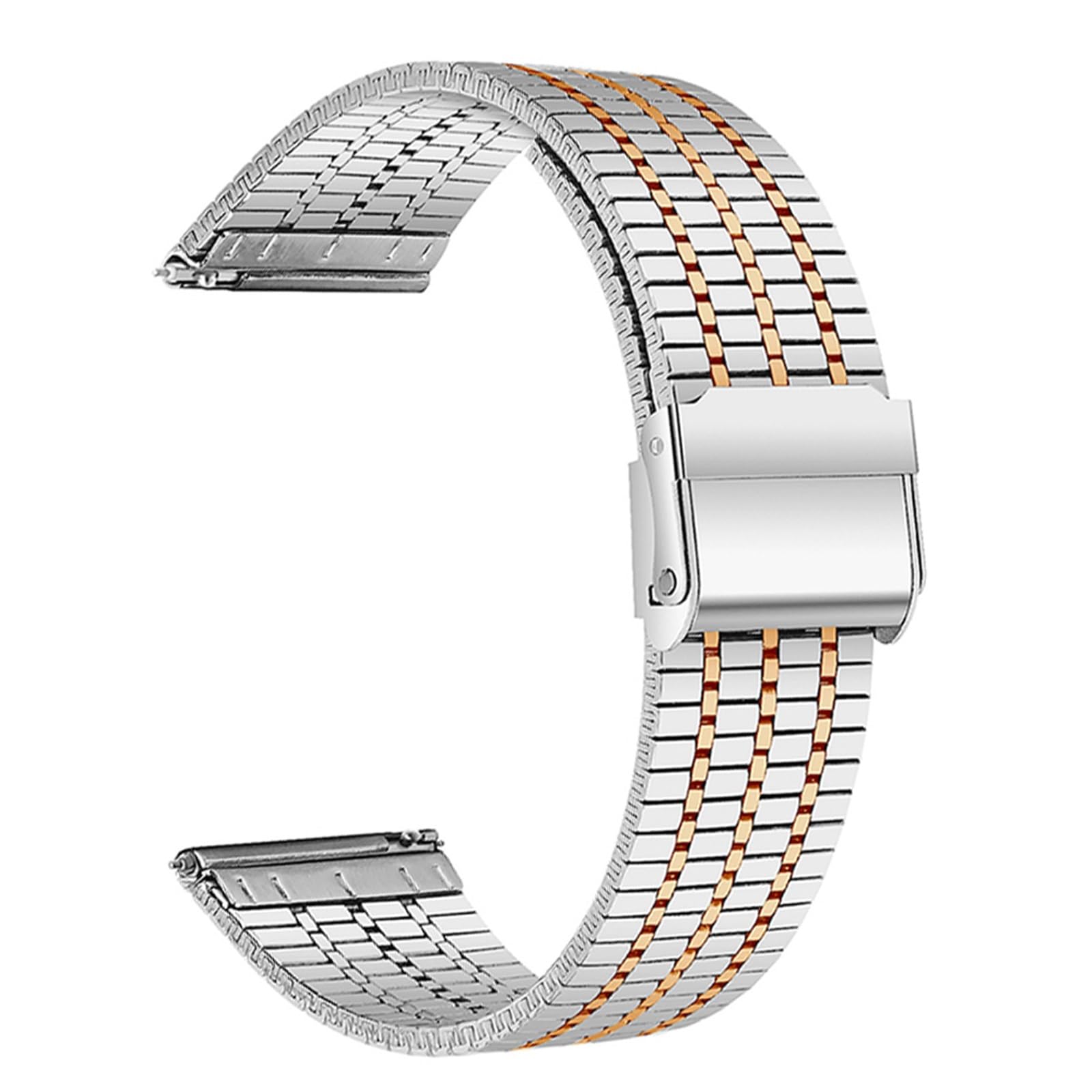 20mm 22mm metalowe opaski do Garmin Forerunner 265 255 245 645 Misic pasek Venu 3 2 Plus Sq/Vivoactive 5 4 bransoleta ze stali nierdzewnej od zegarków