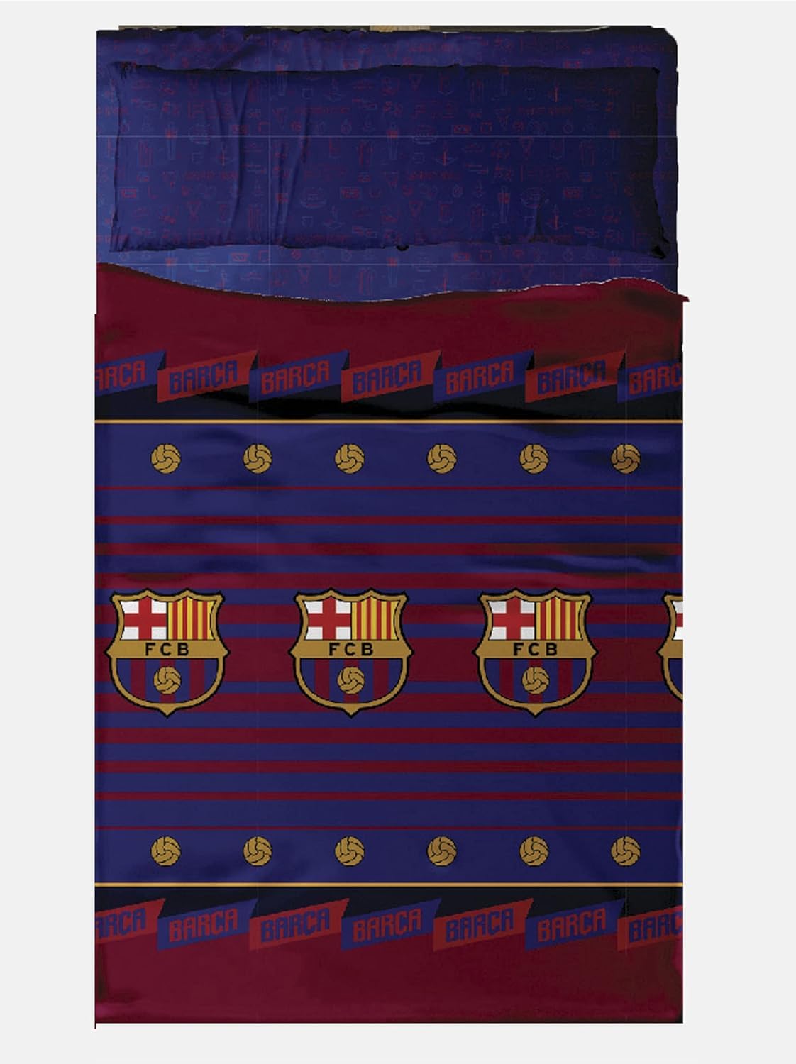Carbotex FC Barcelona Centre Crest Sheet Set (90)