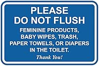 Vista 23 de All Quality Letrero clásico enmarcado con texto en inglés «Please Do Not Flush Thank You» para baño, 4 x 6 pulgadas (negro y blanco) 1 paquete