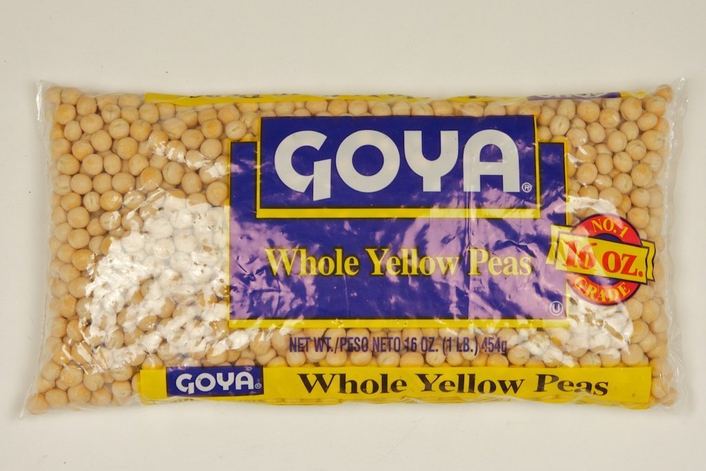 Goya Whole Yellow Peas 16 oz Arvejas Amarillas (4 16oz packs) Grocery & Gourmet