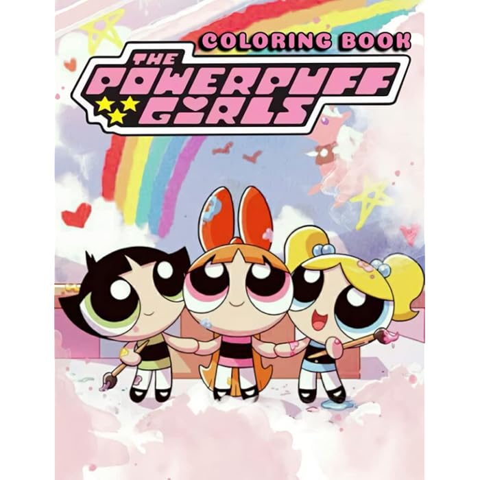Buy Powerp??ff Girls Coloring Book: Unofficial Powerp??ff Girls Colouring ...