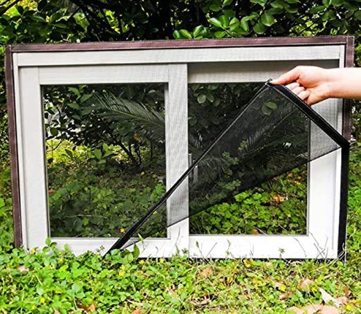 Deepak Mosquito Net Pre Stitched with Fastener Tape on All Four Borders, Window/Door DIY Bug Insect MESH Mosquito NET (3FT x 3FT) (B0C4VL4P4T) Amazon Price History, Amazon Price Tracker