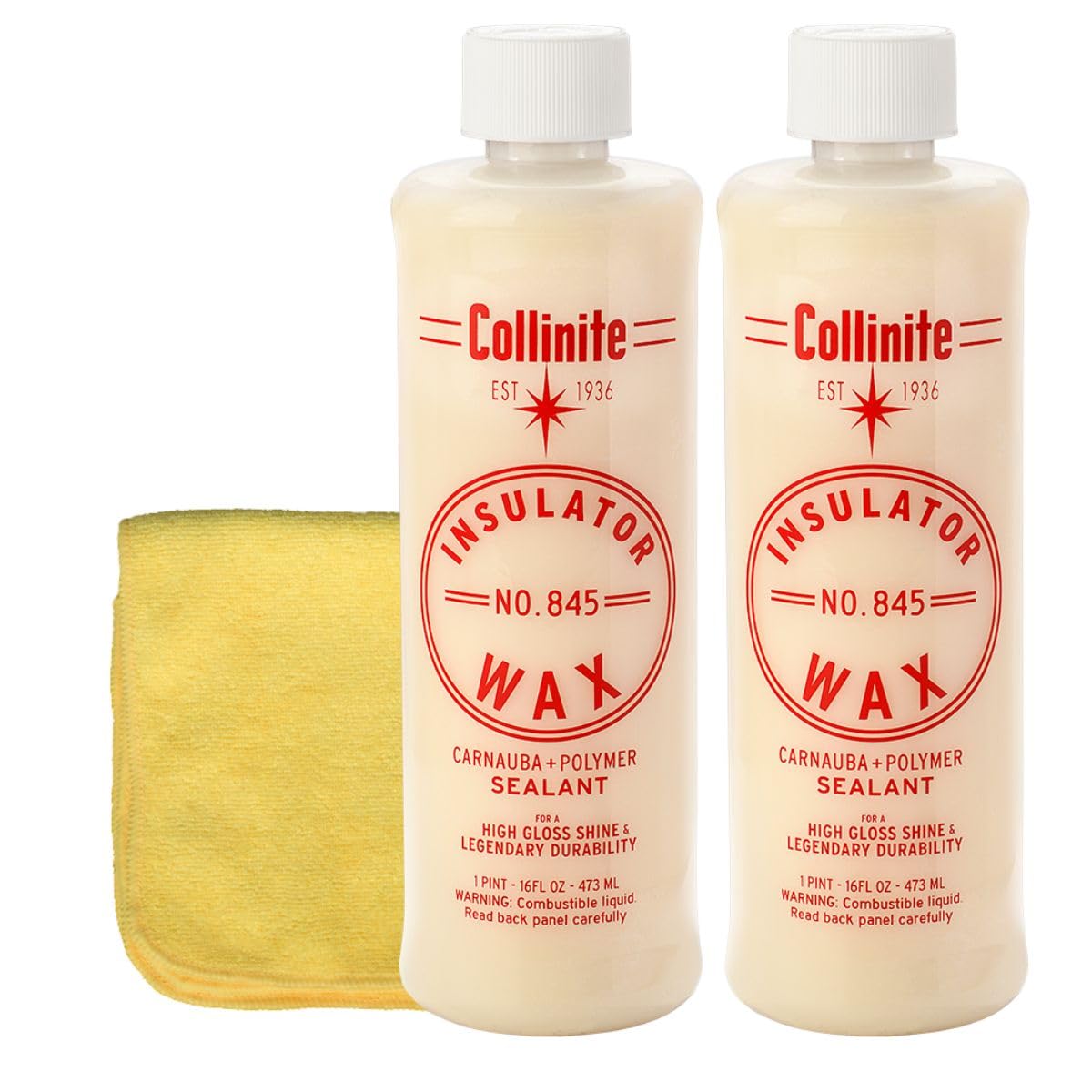 Insulator Wax 2 Pack and Towel Combo