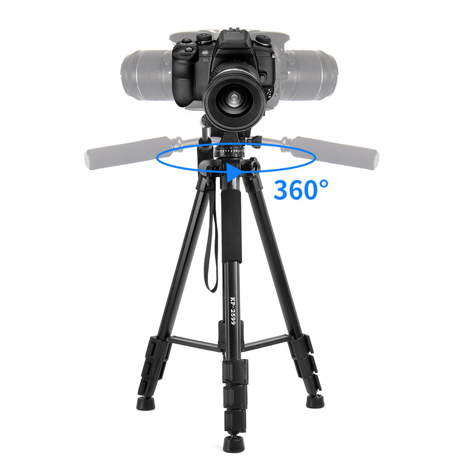 Cryfokt Trépied D'appareil Photo Léger, Durable, 64.96 Pouces, pour