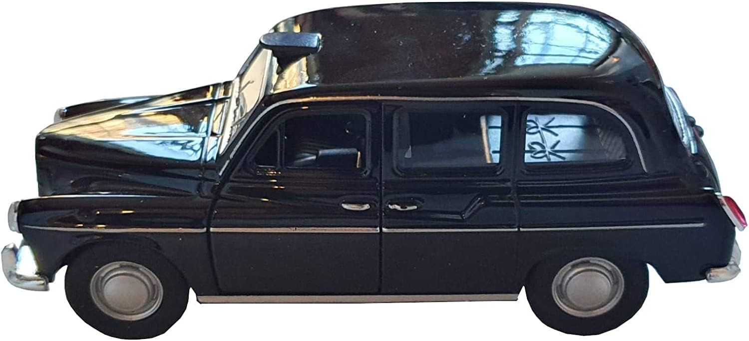 Souvenir Collectable - Die Cast London Black Taxi Model Pull Back & Action
