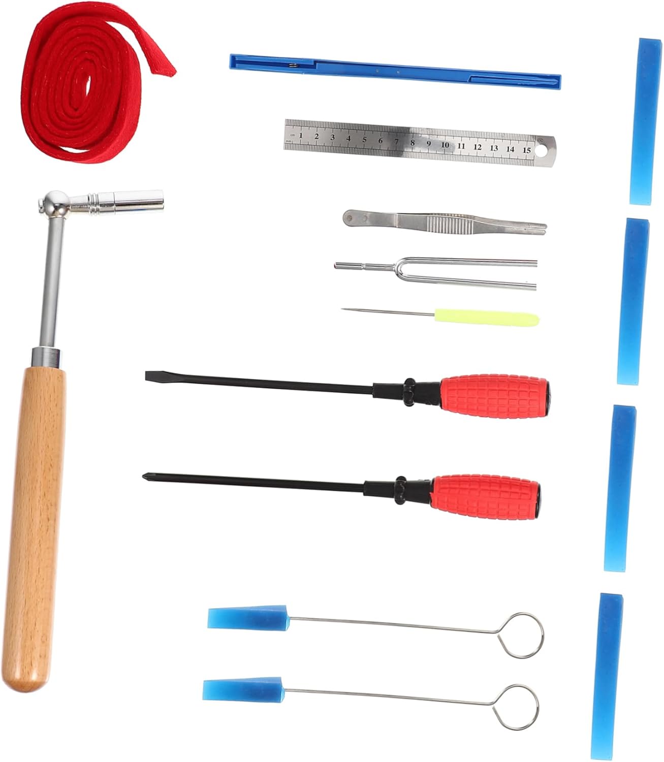 GALPADA 1set Piano Tuning Tools Piano Mutes and Silencers Accessories for Sound Reduction and Tuning Performance