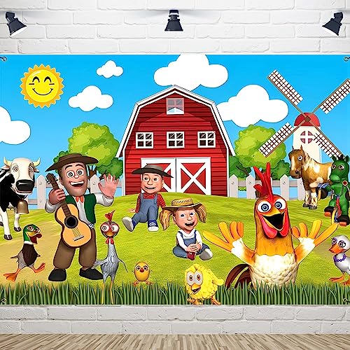 YRIOWMI Farm Animals Theme Party Decorations,Children's Birthday Party...