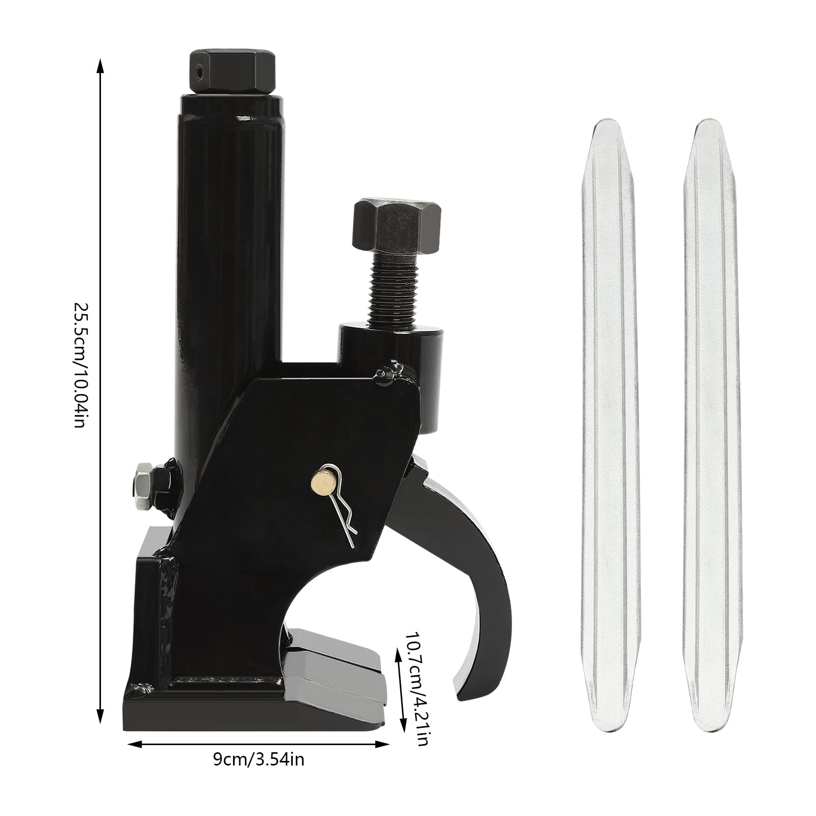 WUSILILU Manual Tire Bead Breaker Fit for 10-21 inches Tire,Adjustable Wheel Breaking Repair Kit for ATV Golf Cart Bus, Tractors and More, Automotive Tool Replacement