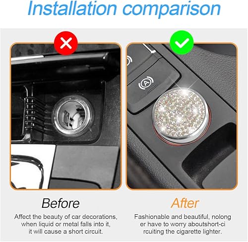 Miniatura 10 de Funda para encendedor de cigarrillos de automóvil, a prueba de polvo, universal para la mayoría de automóviles, barcos, casas rodantes, accesorios