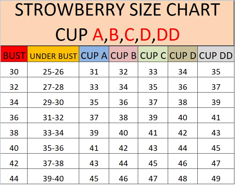 Image of STROWBERRY Women's Pure Cotton Non-Padded Non-Wired Full Coverage Daily Use Bra with Adjustable Straps (Pack of 3) - All Cup Sizes (A, B, C, D, DD)