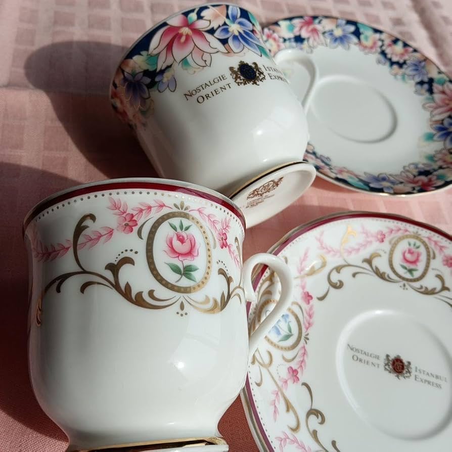 桃山陶器　ティーカップ＆洋皿28点セット 桃山陶器 ティーカップ＆洋皿28点セット