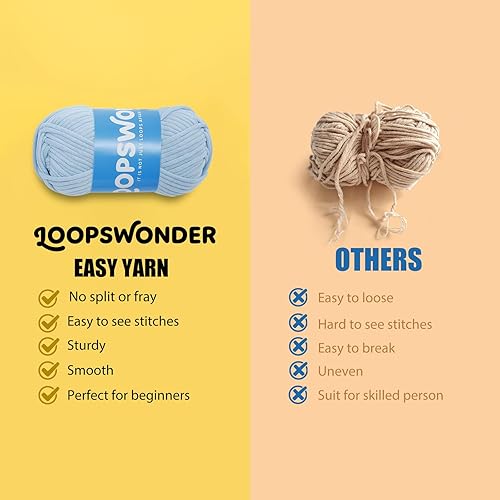 Miniatura 6 de loopswonder Kit de ganchillo para principiantes, adultos y niños, kit de tejido de animales Amigurumi, kit de aprendizaje de ganchillo con