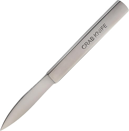 UJ Ramelson - Cuchillo para galleta y recogedor de carne de cangrejo y picador, herramientas de mariscos y utensilios de comer, abridor de mariscos,