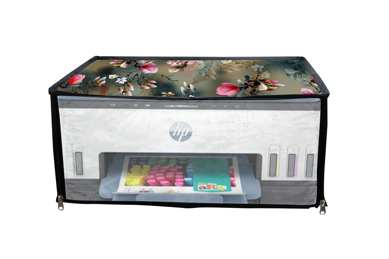 HomeStore-YEP Printer Cover for HP Smart Tank 675 Duplexer All-in-One Printer with Zipper for Dust Protection Green Flower (B0C5JS3JMX) Amazon Price History, Amazon Price Tracker
